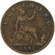 GREAT BRITAIN FARTHING 1881 H Victoria 1837-1901 #c063 0091 - B. 1 Farthing