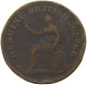 GREAT BRITAIN HALFPENNY 1815 GEORGE III. 1760-1820 BRITISH COPPER #a011 0499 - B. 1/2 Penny