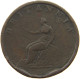 GREAT BRITAIN HALFPENNY 1807 GEORGE III. 1760-1820 #a009 0193 - B. 1/2 Penny