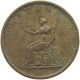 GREAT BRITAIN HALFPENNY 1806 GEORGE III. 1760-1820 #t006 0257 - B. 1/2 Penny