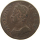 GREAT BRITAIN HALFPENNY 1753 George II. 1727-1760. #t149 0059 - B. 1/2 Penny