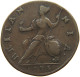 GREAT BRITAIN HALFPENNY 1735 George II. 1727-1760. #t149 0081 - B. 1/2 Penny