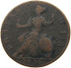 GREAT BRITAIN HALFPENNY 1734 George II. 1727-1760. #a002 0375 - B. 1/2 Penny