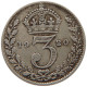 GREAT BRITAIN THREEPENCE 1920 George V. (1910-1936) #s017 0119 - F. 3 Pence