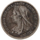 GREAT BRITAIN THREEPENCE 1898 Victoria 1837-1901 #s013 0227 - F. 3 Pence