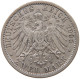 PREUSSEN 2 MARK 1905 Wilhelm II. (1888-1918) #c064 0491 - 2, 3 & 5 Mark Silver