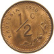 RHODESIA 1/2 CENT 1970  #c036 0683 - Rhodesië