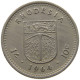 RHODESIA 10 CENTS 1964 Elizabeth II. (1952-2022) #a089 0695 - Rhodesia