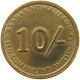 SOMALIA 10 SHILLINGS 2002  #s022 0231 - Somalie