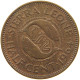 SIERRA LEONE 1/2 CENT 1964  #s078 0001 - Sierra Leone