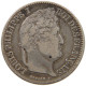 FRANCE 1/2 DEMI FRANC 1834 W LOUIS PHILIPPE I. (1830-1848) #t073 0453 - 1/2 Franc