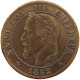 FRANCE 2 CENTIMES 1862 BB Napoleon III. (1852-1870) #s012 0195 - 2 Centimes