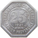 FRANCE 25 CENTIMES 1921 MARSEILLE #t130 0533 - Other & Unclassified