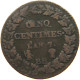 FRANCE 5 CENTIMES AN 7/5 BB  #s077 0321 - 5 Centimes