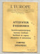 Carte 8 Pages, 1974, Attestation D'assurance, Camping-caravaning L'EUROPE, Agence Paris-Tolbiac, Paris 13 E, 3 Scans - Lidmaatschapskaarten