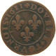 FRANCE DOUBLE TOURNOIS 1611 D LOUIS XIII. (1610–1643) #c034 0221 - 1610-1643 Ludwig XIII. Der Gerechte