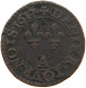 FRANCE DENIER 1617 A LOUIS XIII. (1610–1643) #c034 0241 - 1610-1643 Louis XIII The Just