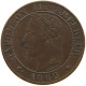 FRANCE CENTIME 1862 BB Napoleon III. (1852-1870) #t016 0229 - 1 Centime