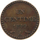 FRANCE CENTIME 1849 A  #c082 0277 - 1 Centime