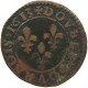 FRANCE CHATEAU RENAUD DOUBLE TOURNOIS  LOUIS XIII. (1610–1643) #c034 0211 - 1610-1643 Louis XIII Le Juste