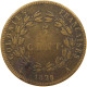 FRENCH COLONIES 5 CENTIMES 1828 A Charles X. (1824-1830) #a041 0453 - French Colonies (1817-1844)