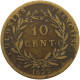 FRENCH COLONIES 10 CENTIMES 1829 A Charles X. (1824-1830) #c060 0075 - Französische Kolonien (1817-1844)