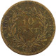 FRENCH COLONIES 10 CENTIMES 1825 A Charles X. (1824-1830) #s032 0063 - French Colonies (1817-1844)