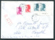 RC 26271 FRANCE 1989 LIBERTÉ RECOMMANDÉ DE LYON BERTHELOT GA EN POSTE RESTANTE TAXÉE A 2F20 TIMBRE POSTE AU VERSO - Covers & Documents