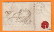 1844 - Lettre Pliée De ALNWICK, Angleterre Vers CHESTER LE STREET (Co Durham) - 1 Penny Red - Transit And Arrival Stamps - Lettres & Documents