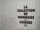 Numismatique & Change - Monnaies Fausses - Cartes Postales - Fabrication Des Sous - Nimes - Byzance - Français