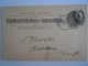 USA Feb 1895 Scott UX12 Postal Card Spokane Falls, Wash To Helena, Mont Entier Ganzsache - ...-1900