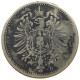 KAISERREICH 20 PFENNIG 1876 D  #a045 0627 - 20 Pfennig