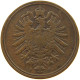 KAISERREICH 2 PFENNIG 1875 J  #a095 0623 - 2 Pfennig