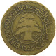 LEBANON 5 PIASTRES 1924  #a056 0597 - Liban