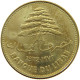 LEBANON 25 PIASTRES 1972  #a081 0123 - Líbano