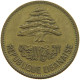 LEBANON 25 PIASTRES 1961  #c080 0197 - Libanon