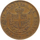 ITALY STATES TOSCANA 5 CENTESIMI 1859 Vittorio Emanuele II. 1859/1861-1878 #t016 0345 - Toskana