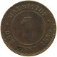 MAURITIUS CENT 1884 Victoria 1837-1901 #t018 0327 - Mauritius