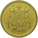 MONACO FRANC 1945 LOUIS II. (1922-1949) #c007 0385 - 1922-1949 Louis II