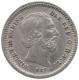 NETHERLANDS 5 CENTS 1850 Willem III. 1849-1890 DOUBLE STRUCK 5 #t158 0441 - 1849-1890 : Willem III