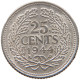 NETHERLANDS 25 CENTS 1944 P Wilhelmina 1890-1948 #c040 0411 - 25 Cent