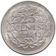 NETHERLANDS 25 CENTS 1941 Wilhelmina 1890-1948 #c024 0247 - 25 Cent