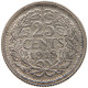 NETHERLANDS 25 CENTS 1918 Wilhelmina 1890-1948 #c004 0433 - 25 Cent