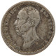 NETHERLANDS 25 CENTS 1849 WILLEM II. 1840-1849 #s017 0065 - 1840-1849: Willem II