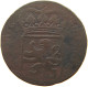 NETHERLANDS DUIT 1766 OVERIJSSEL #a093 0135 - Provincial Coinage