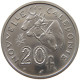 NEW CALEDONIA 20 FRANCS 1967  #a088 0019 - Nieuw-Caledonië