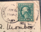 Scarce 1922 UNSURCHARGED !  US 1c SHANGHAI CHINA U.S POST OFFICE On Ppc Tor Hotel Kobe (USA Chine - Offices In China