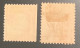 US #K10+K11 F-VF Used 1919-22  20c & 24c  U.S Postal Agency In China  (USA Chine Shanghai - Offices In China