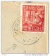 1p226: N° 762: * HERDERSEM *: Sterstempel +T: Getaxeerd: TX42: 1F ANTWERPEN 1^ 16 XII 1948 : Verhoging Posttarief: - 1948 Exportation