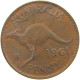 AUSTRALIA PENNY 1961 ELIZABETH II. (1952-) #MA 065188 - Penny